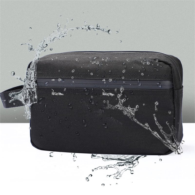 Etercycle Toiletry Bag for Men, Portable Travel Toiletry Organizer Bag,Shaving Bag for Toiletries Accessories (Black) - Image 4