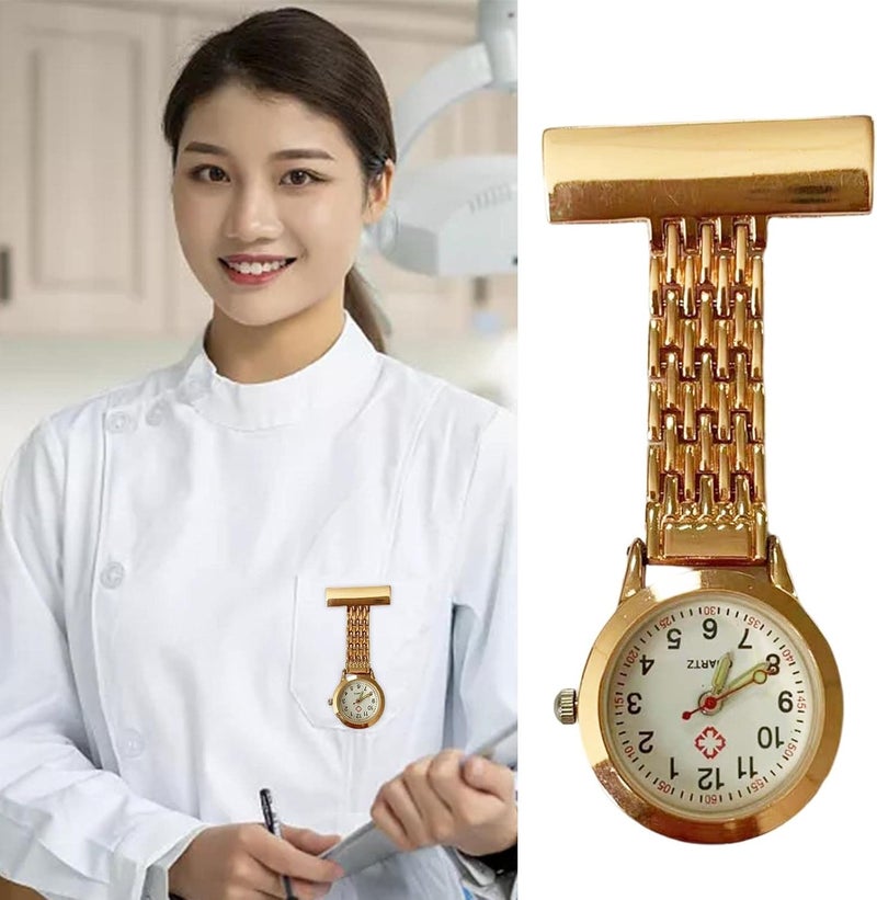 كلاراكو ساعة يد كوارتز معلقة على طية صدر السترة، شارة، ساعة جيب - Image 3