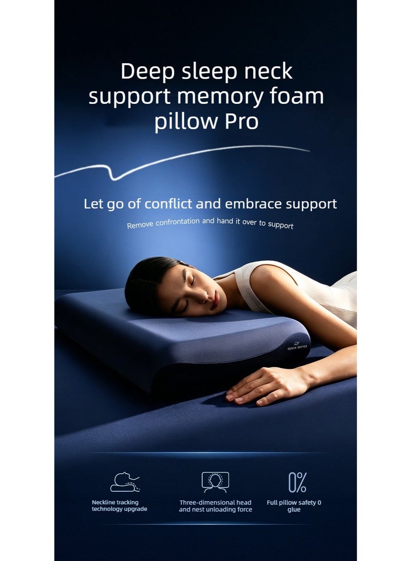 Cool Touch Pro3 40D High-Density Slow Rebound Memory Foam Pillow with Neck Cervical Support - Image 4