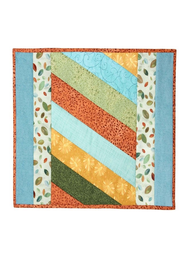 June Tailor Quilt As You Go Placemats Pattern Jakarta, 8 1/2 x 14 inches, Natural, 6 Pieces - Image 1