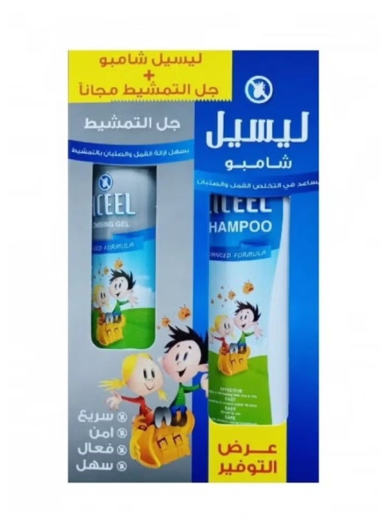 Liceel Shampoo + Combing Gel