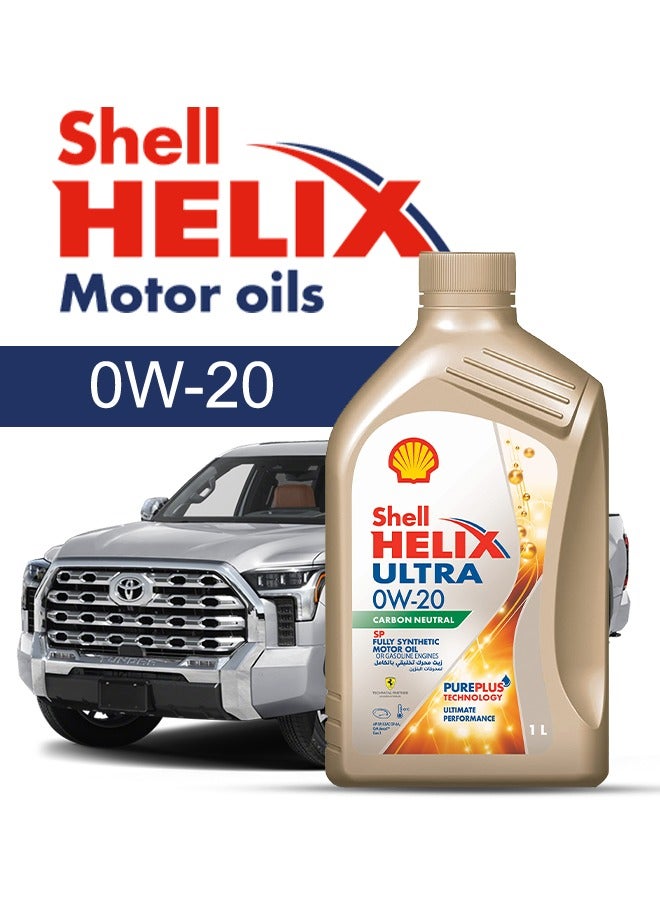 Shell Engine Oil – For TOYOTA Tundra V8 2024 - 2008, 8 Liter,  0w20 Shell - With Engine Oil Filter - 2008 2009 2010 2011 2012 2013 2014 2015 2016 2017 2018 2019 2020 2021 2022 2023 2024