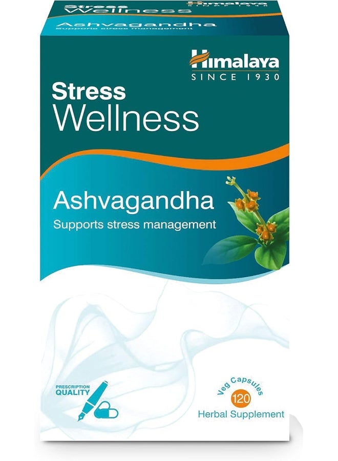 Himalaya Herbals Ashvagandha Relieves Stress and Boosts Energy, 120 tablets - Image 2