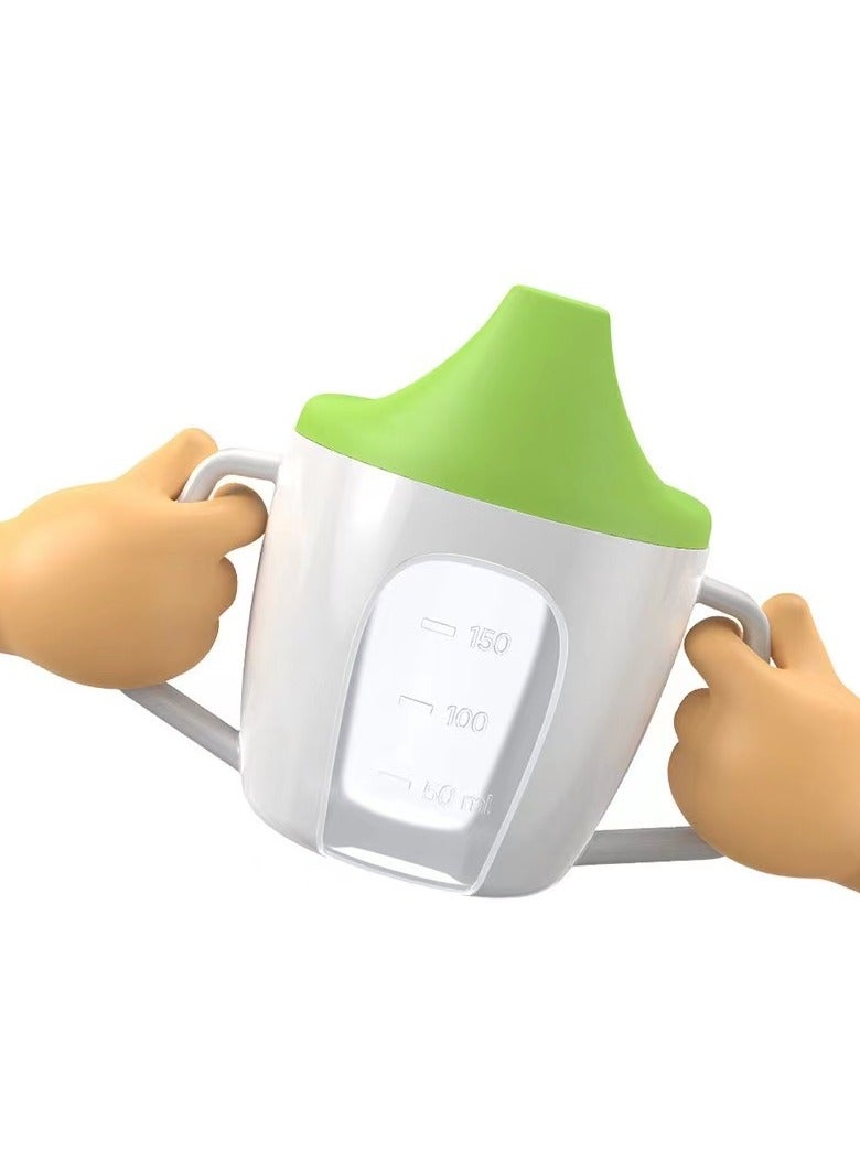Baby Sippy Cup Toddler, Leak Spout Non Spill Sippy Cup with Handle, Portable Water Bottle for Kids - Image 1