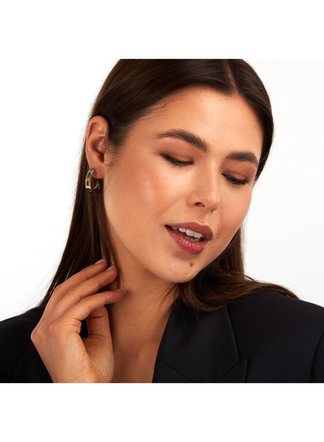 TRUSSARDI Tjaxc69 T-Logo Earrings - Image 5