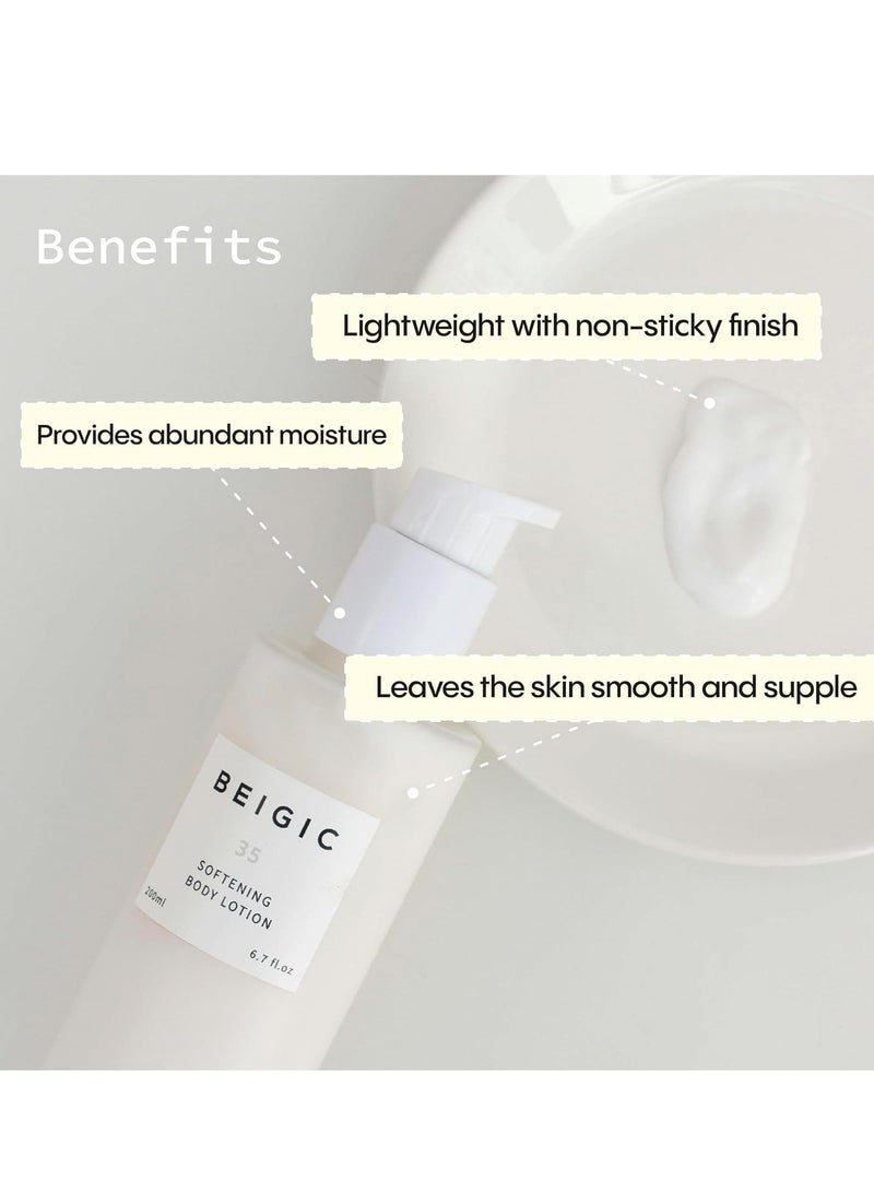 Beigic Softening Body Lotion 200ml - Image 3