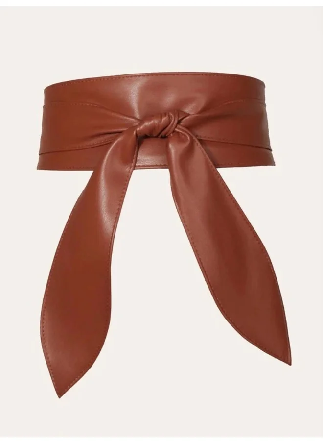 ستايلي Styli Leather Tie-Up Ribbon Belt