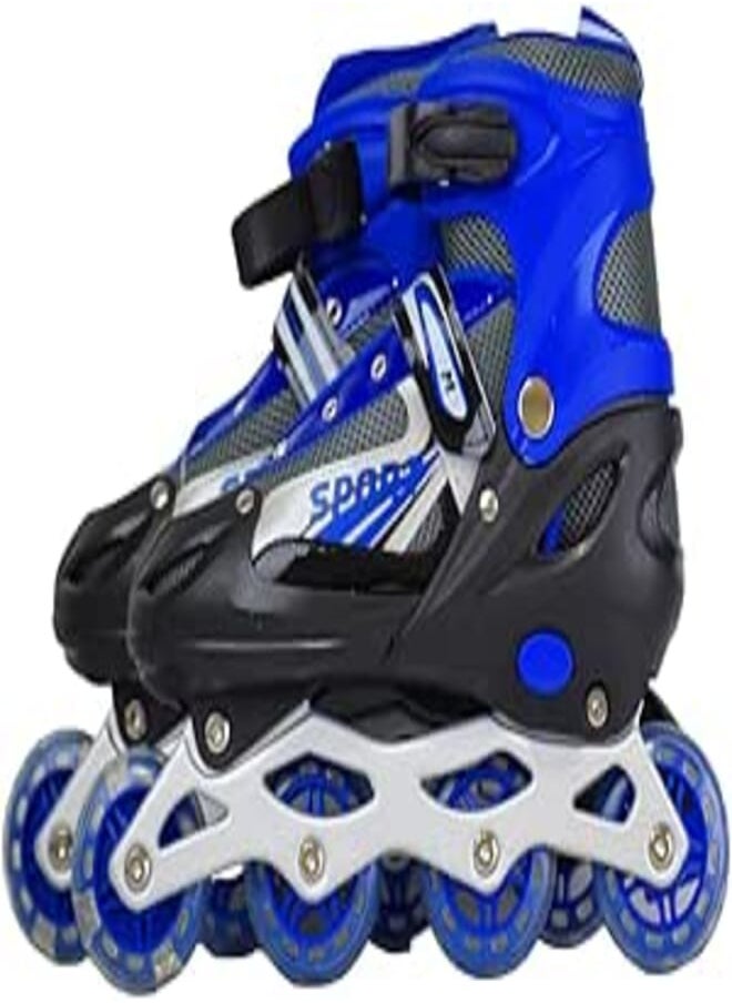 Carol Carol 485-2 adjustable swivel roller skate with colorful flashing wheels for kids 38 - multi color 