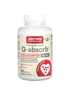 jarrow formulas Jarrow Formulas, Q-Absorb, 100 mg, 120 Softgels  - Image 1