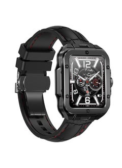 SWISS MILITARY Swiss Military Alps 2 Smartwatch with Call Features, Music Playback, 1000 Songs Storage, IP67, Fitness & Health, Magnetic Charging, 7-12 Days Battery Life, iOS/Android Compatible - Gun Metal Black  - Image 3