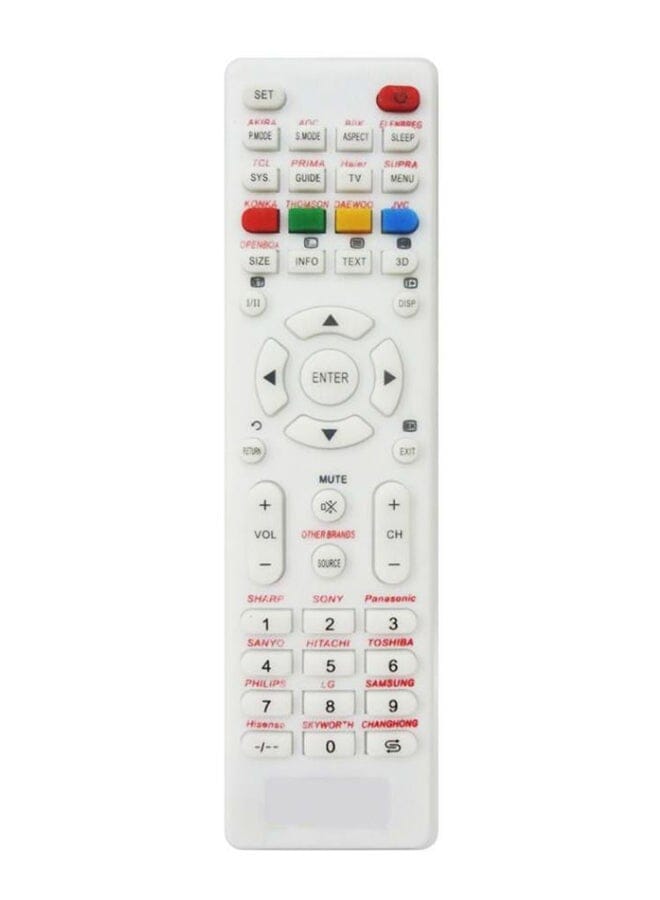 Zaboon Universal Multi-Screen Remote Control White - Image 1