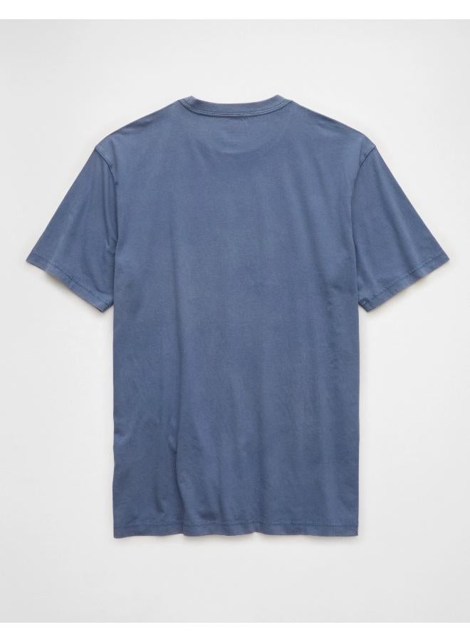 American Eagle Graphic Logo Crew Neck T-Shirt - Image 2