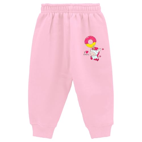 Kuchipoo Regular Fit Mid Rise Baby Girls Pyjama- Pack Of 5 (Multicolor, 7-8 Years, Paj-134, Cotton Blend, Legging) - Image 5
