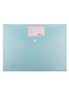 ATLAS Opaque Document Bag Foolscap Size Blue 