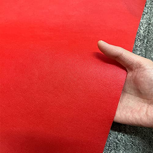 BOXIAO Movie Night Red Aisle Runner 24 in × 15 ft Red Carpet Event Runner Wedding Rug for Indoor Outdoor Wedding Party Decorations - Image 3