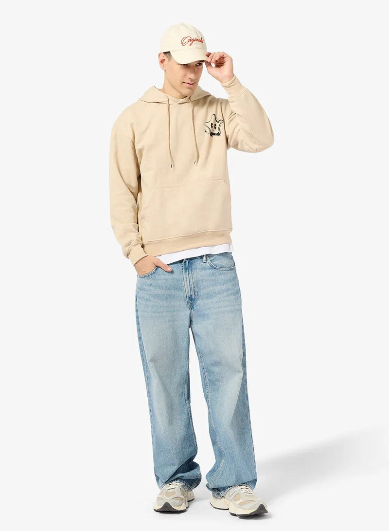 Seventy Five Basics  Regular Fit Hoodie for Men | Best Price UAE