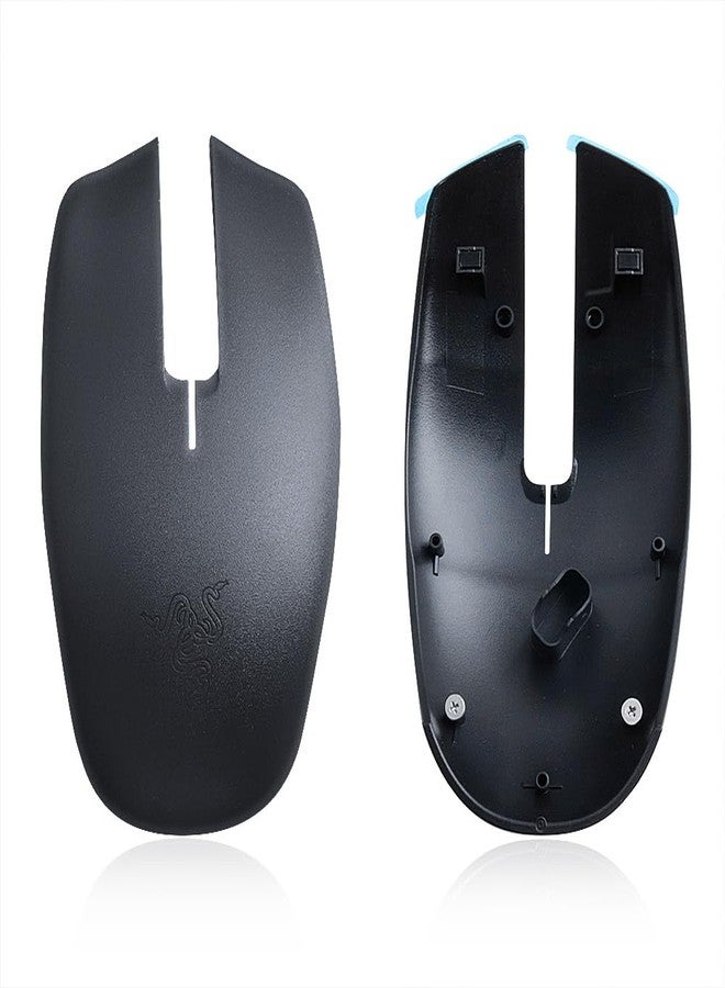 HUYUN حافظة فأرة جديدة غلاف علوي لبديل هيكل فأرة Razer Orochi V2 اللاسلكية للألعاب (غلاف علوي أسود) - Image 5