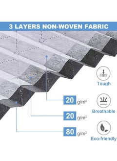 MIXDE 2-Piece Under bed Storage Bags,Underbed Storage Containers with Reinforced Handles,Large Capacity Clothes Storage Bags  - Image 5