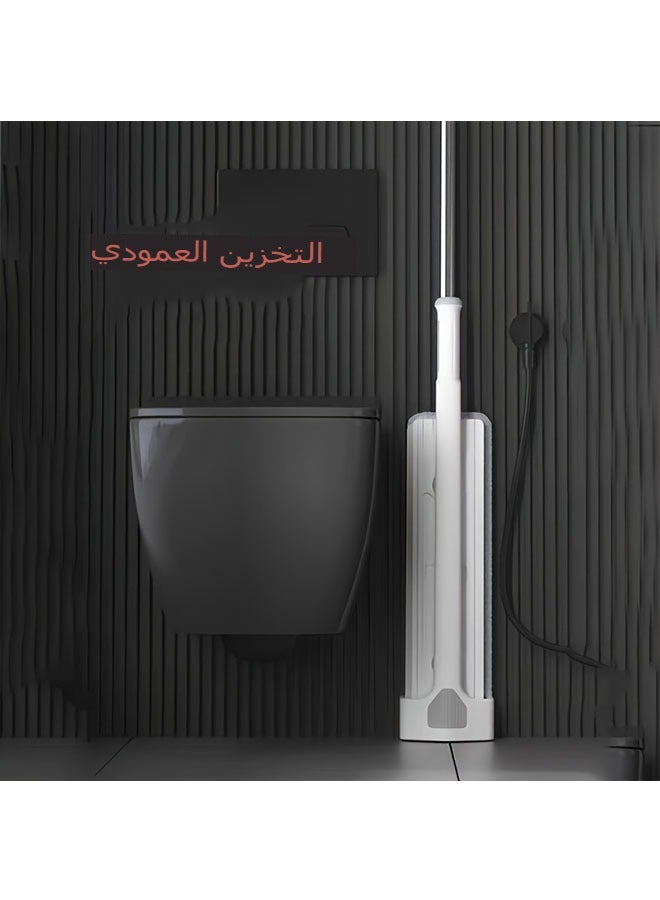 45X143cm Extra Large Flat Mop with 4 Pcs Washable Pads, Hands Free Washable Flat Squeeze Mop Cleaning Mop,Flat Floor Mop for Floor Cleaning, Self Squeezing Water Mop, Microfiber Dust Flat Cleaning Kitchen Mops for Floor Wall Window Car Cleaning Home Floor Cleaning  - Image 4