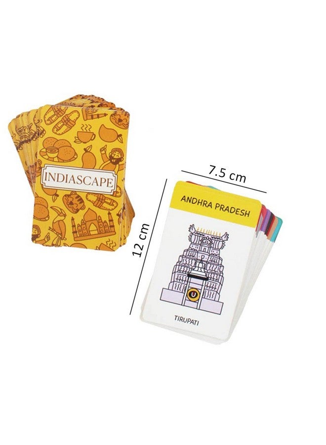 shumee Indiascape - Card Game with 150 Cards Featuring Indian States (5+ Years)| Educational Game| Cultural Knowledge| Made in India | Lightweight - Image 4