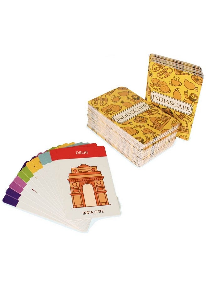 shumee Indiascape - Card Game with 150 Cards Featuring Indian States (5+ Years)| Educational Game| Cultural Knowledge| Made in India | Lightweight - Image 3