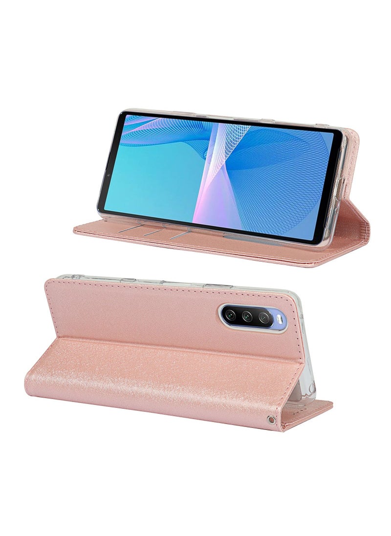 Suteni - Flip Cover Card Slots Leather Phone Case for Sony - Image 1