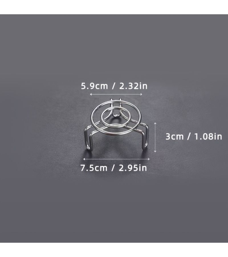 Stainless Steel Steaming Rack 2 Pack For Small Pots And Portable Outdoor Steaming - Image 2