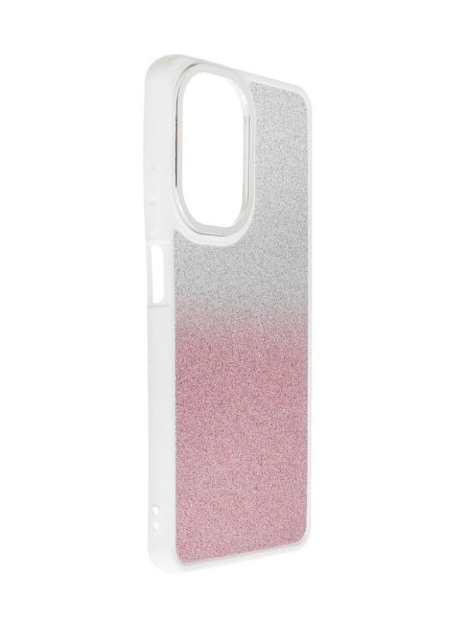 Glitter Plastic Back Cover For Realme C55, Multi Color - Image 2