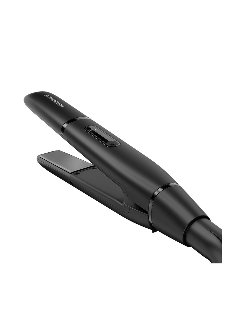 Rush Brush Hair Straightener, Black - X1 Lite Straightener - Image 3