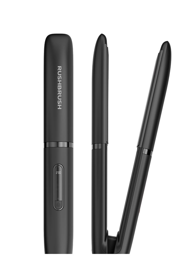 Rush Brush Hair Straightener, Black - X1 Lite Straightener - Image 5