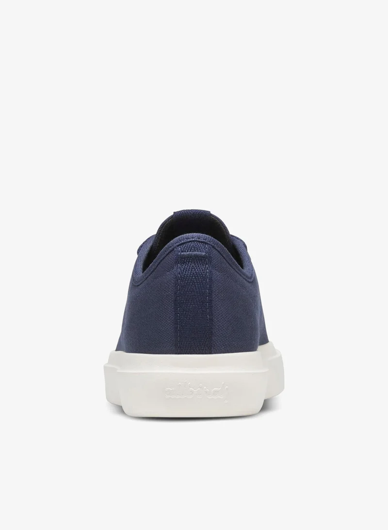 Allbirds Men's Canvas Piper - Deep Navy (Natural White Sole)