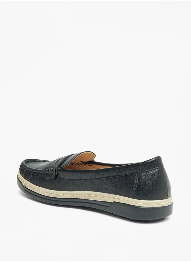 Le Confort Solid Slip-On Moccasins