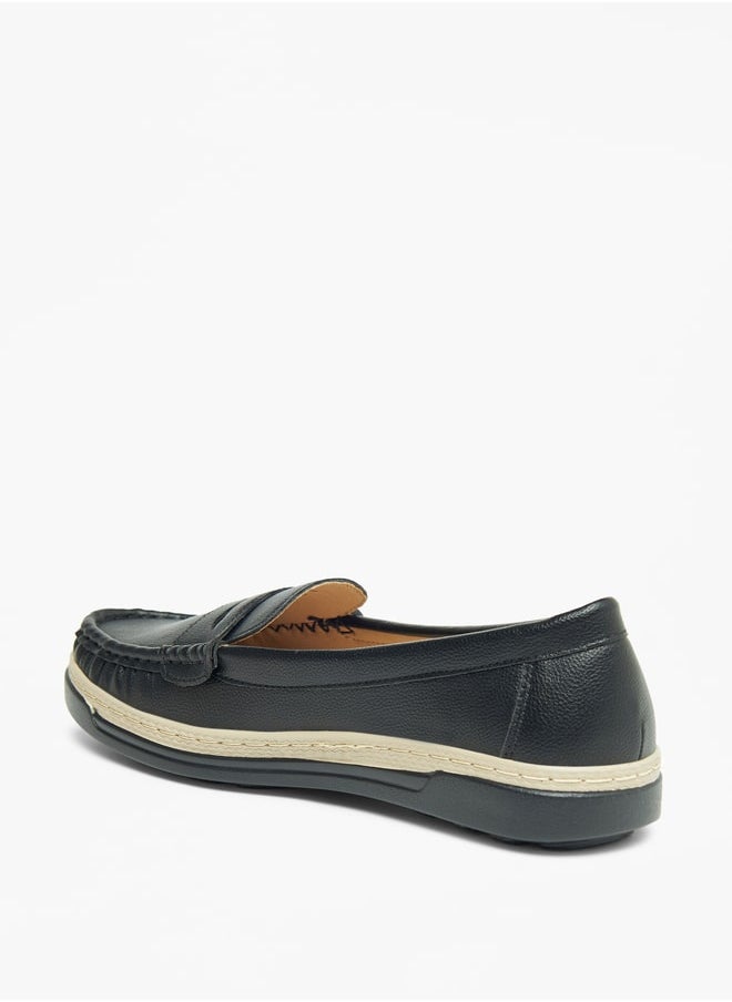 Le Confort - Solid Slip-On Moccasins - Image 1