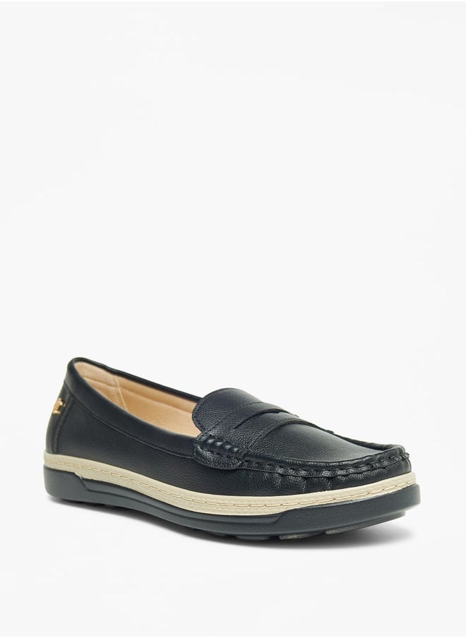 Le Confort - Solid Slip-On Moccasins - Image 1