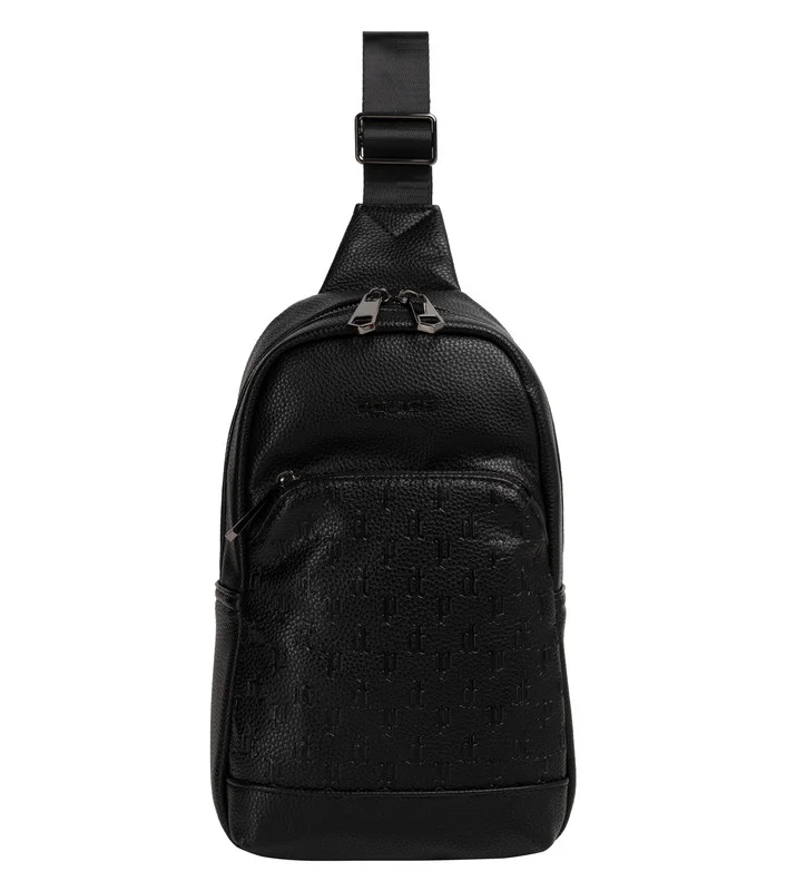 Police black Police Men's Roy Crossbody Body Bag - Black for Men | Best Price UAE