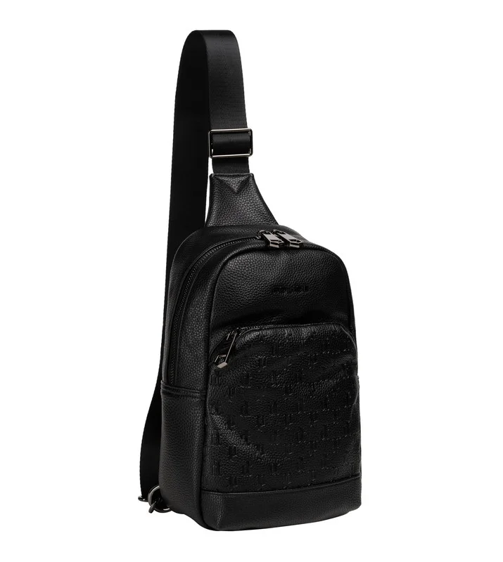Police Men's Roy Crossbody Body Bag - Black