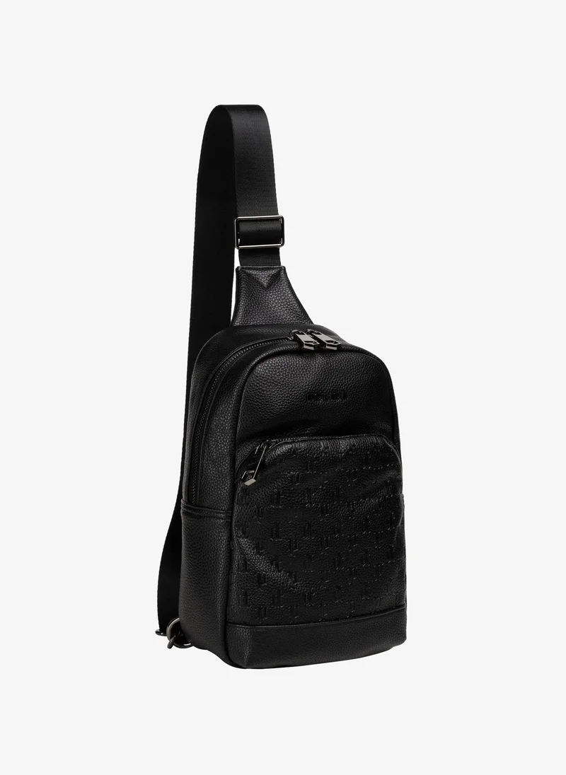 Police Men's Roy Crossbody Body Bag - Black