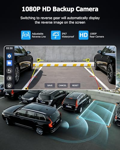 jelkuz 【Limited Time】 Carplay Screen for Car with Netflix YouTube 10.26 inch Wireless Apple Carplay Android Auto Touchscreen Voice Control GPS Navigation and Backup Camera OTA Updates Dual Bluetooth - Image 5