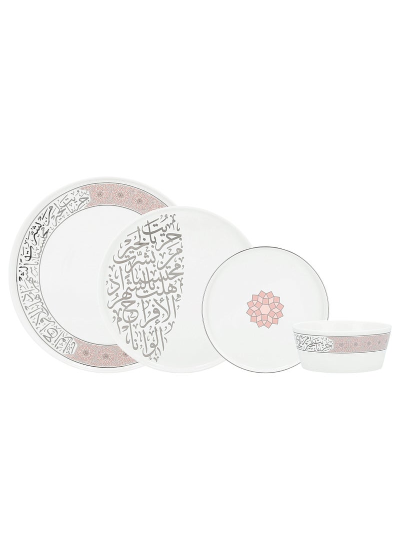 La Mesa 16 Pieces Porcelain Dinner Set Misk Collection  - Image 2