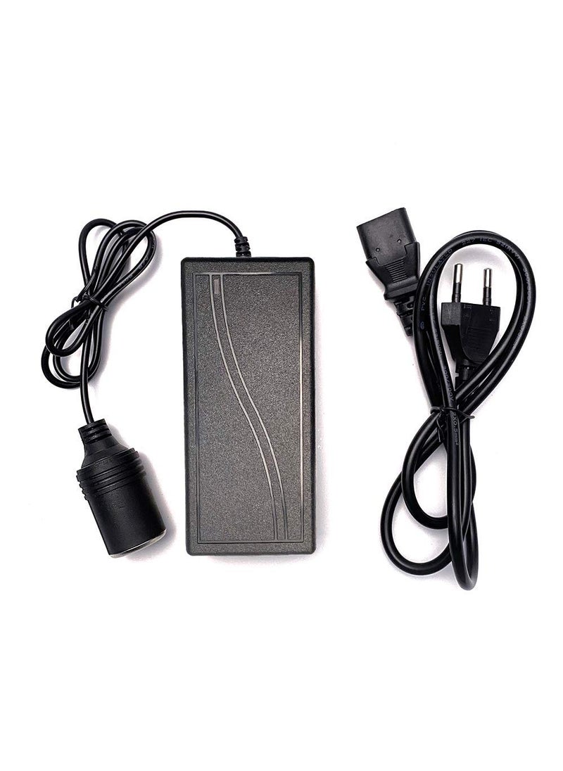 soletal Soletal AC to DC Converter 12V 6A 60W Power Supply for Car Devices Ideal for Car Vacuum Cleaners Fans Air Purifiers MP3 Players and More  - Image 1