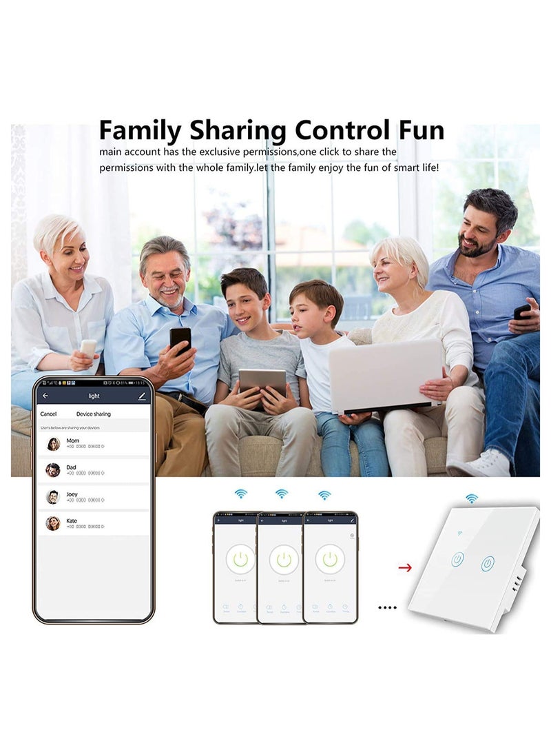 HAANDY WiFi Smart Wall Light Switch - Image 5