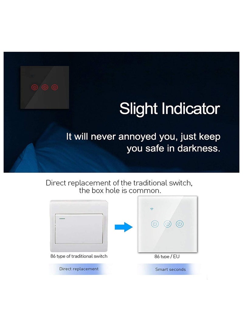 HAANDY WiFi Smart Wall Light Switch - Image 4