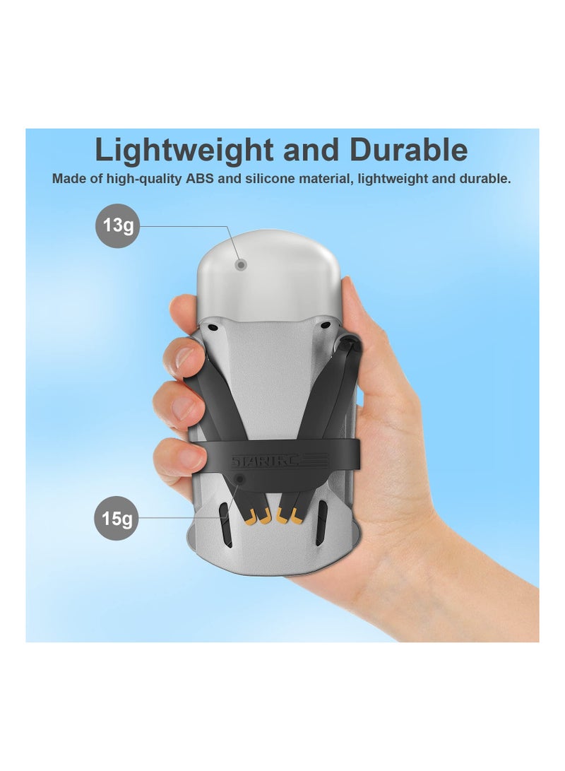 SYOSI DJI Mini 3 Pro Accessories, Biukpy DJI Mini 3 Pro Propeller Holder Guard Strap Protector Stabilizer and Propellers Fixator, Lens Cover Gimbal Protector for DJI Mini 3 Pro RC Drone Accessories - Image 5