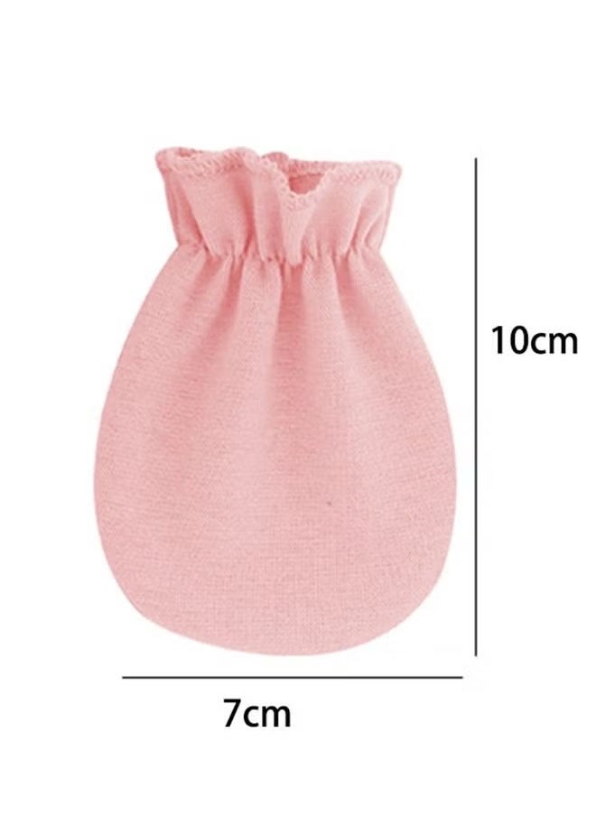 Generic 4 Pair Baby Anti Scratch Mittens for Newborn Boys Girls, Elasticity Adjustable Breathable Meshes No Scratching Gloves Mitts Mits, Suit 0-12 Months Boy And Girl  - Image 3