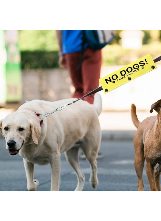 JXGZSO JXGZSO No Dogs I Like People Reactive Dog Leash Wrap Give Me Space Dog Leash Wrap Rescue Dog Lead Cover (I LIKE PEOPLE DLS)  - Image 4