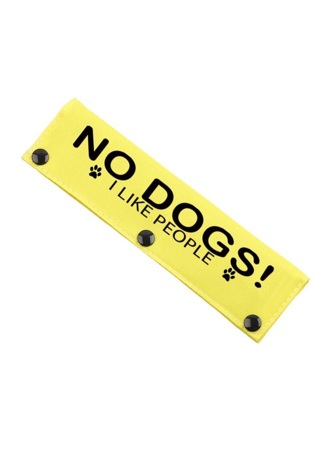 JXGZSO JXGZSO No Dogs I Like People Reactive Dog Leash Wrap Give Me Space Dog Leash Wrap Rescue Dog Lead Cover (I LIKE PEOPLE DLS)  - Image 1
