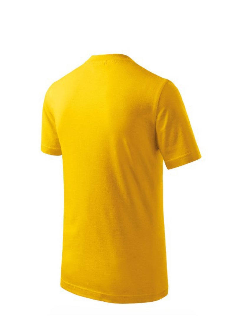 Brazil Football Team World Fans printed T shirts Supporting The Team Football Team Jersey T shirts For Men | Women | Kids to win the cup (Yellow)  - Image 3