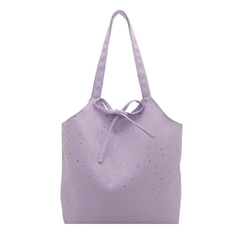 Korean Style Star Tote Bag - Image 5