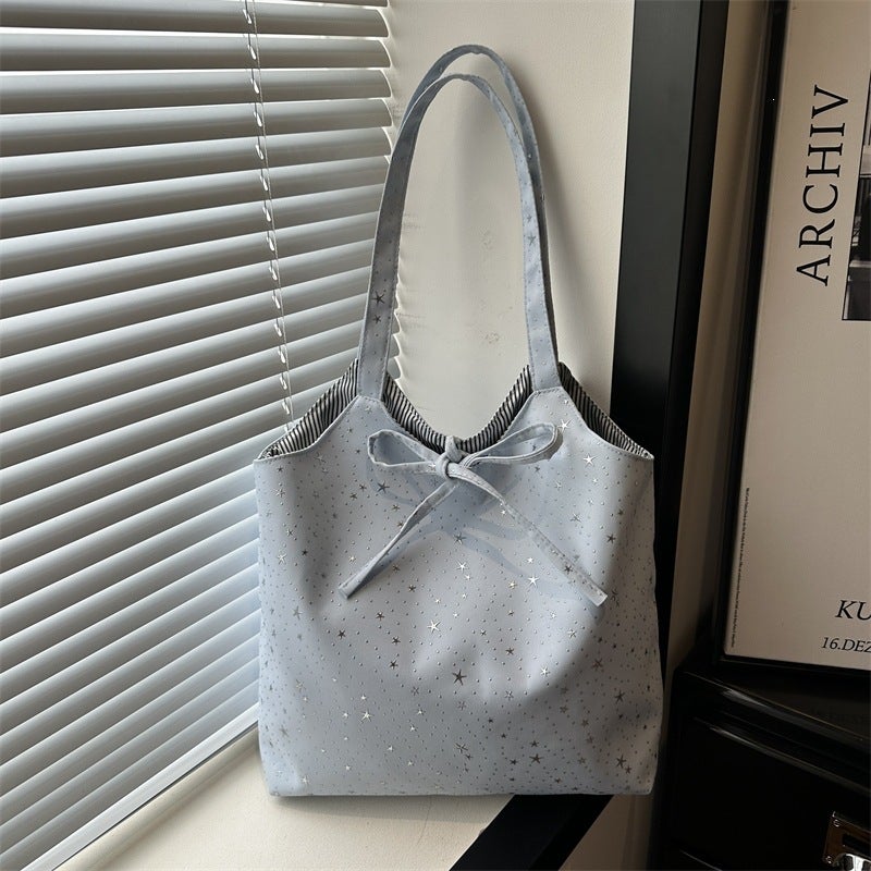 Korean Style Star Tote Bag - Image 2
