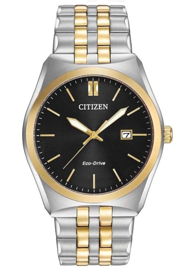 ساعة يد من ستانلس ستيل بعقارب BM7334-58E